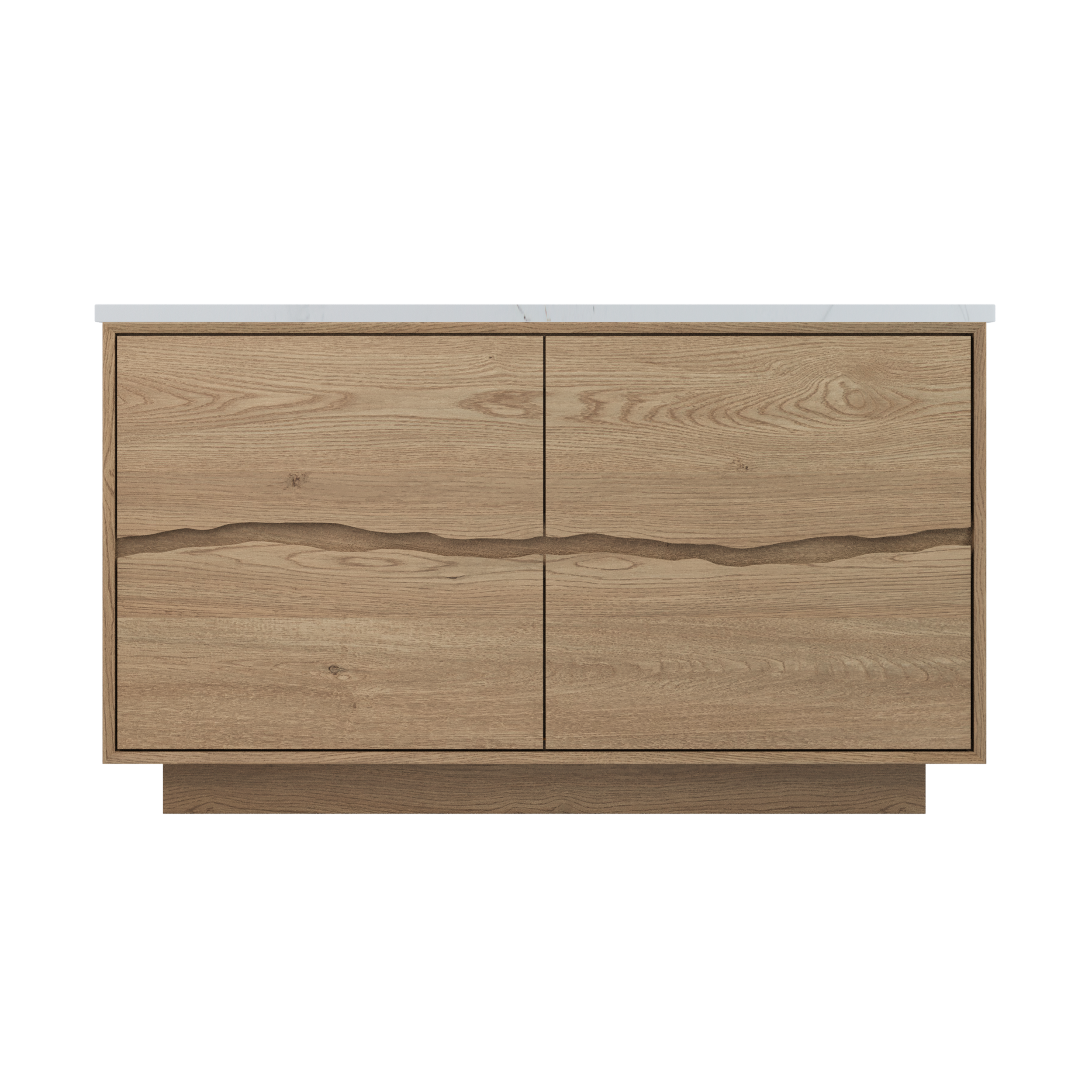 Ventura estate emulsion undermount floating single vanity - Image 4