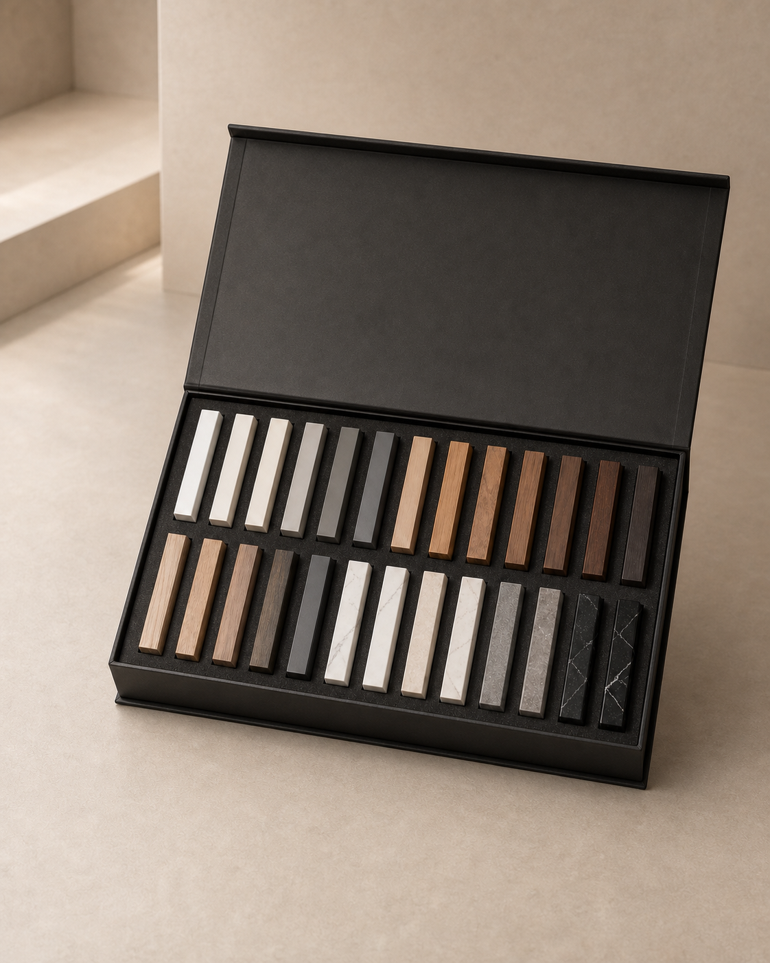 Vanderloc sample box vertical