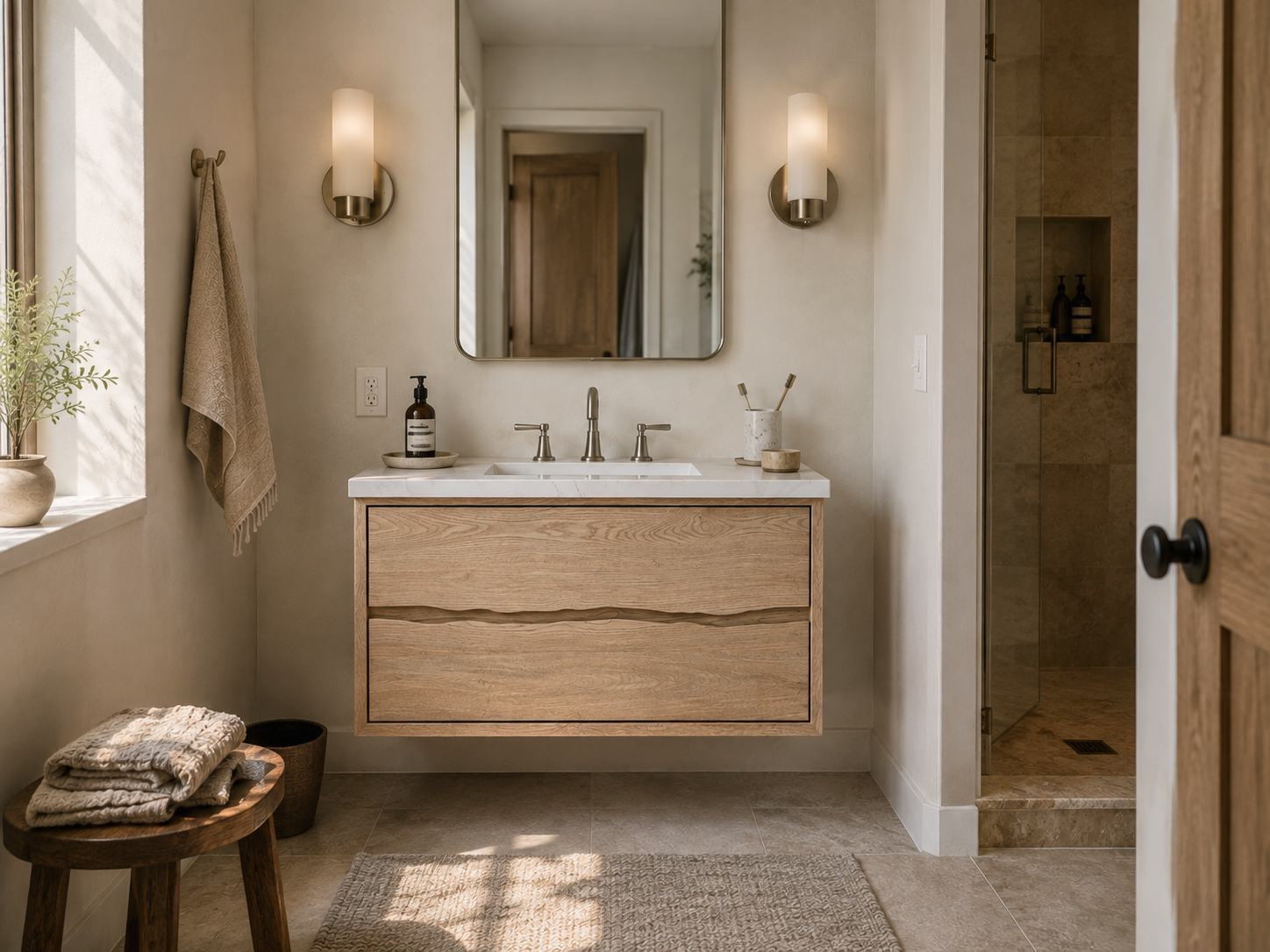 Ventura Two-Drawer Floating Vanity