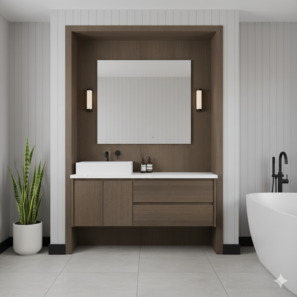 Best Materials for Bathroom Cabinets: Solid Wood vs. Plywood vs. MDF
