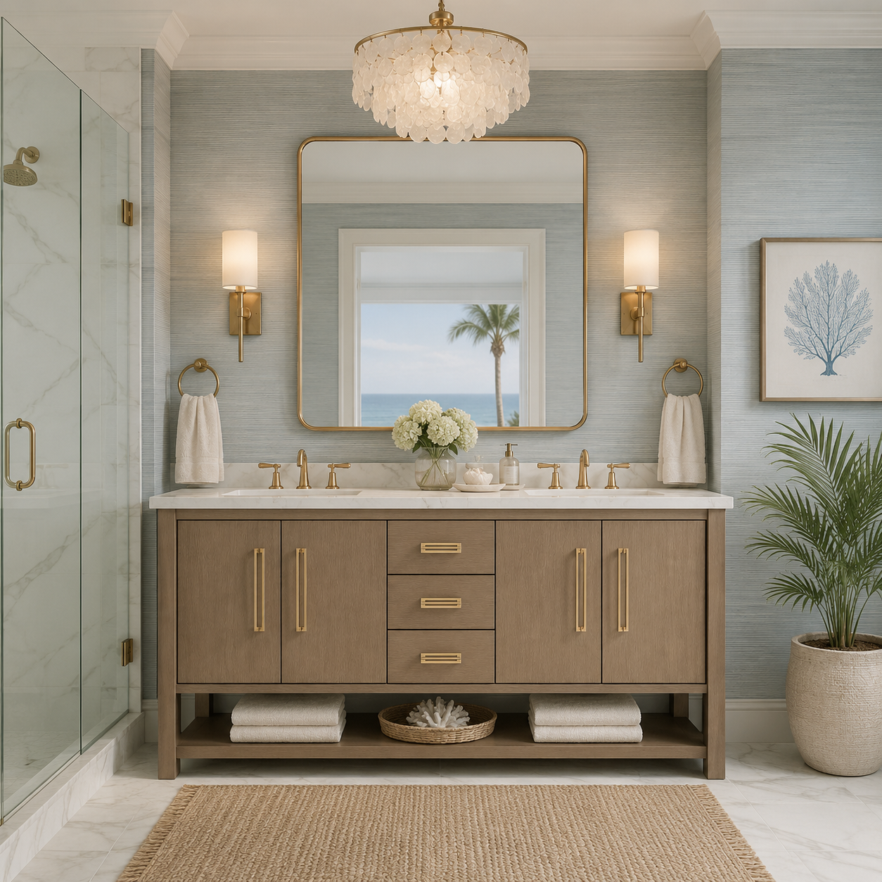 Transitional Vanities