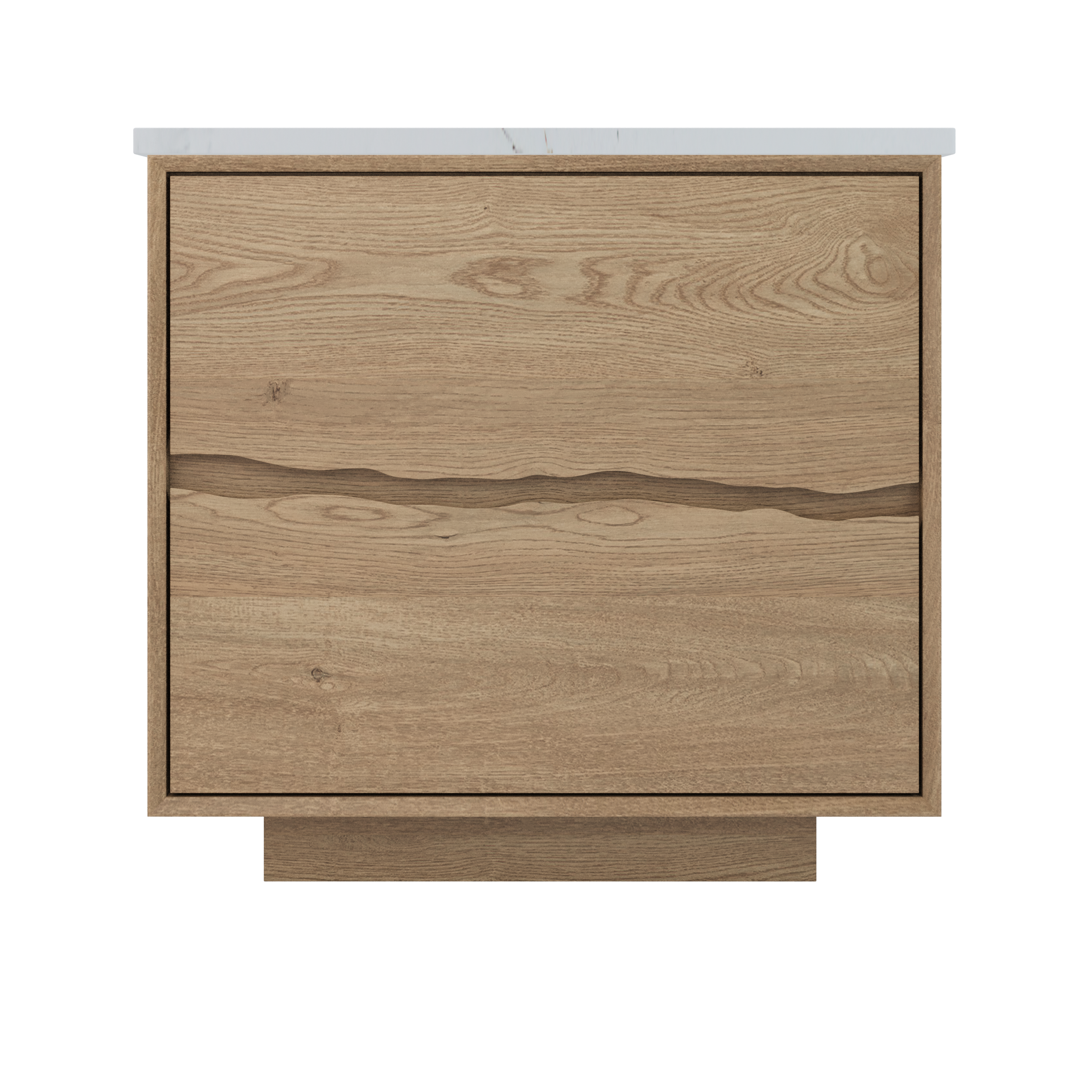 Ventura estate emulsion undermount floating single vanity - Image 2