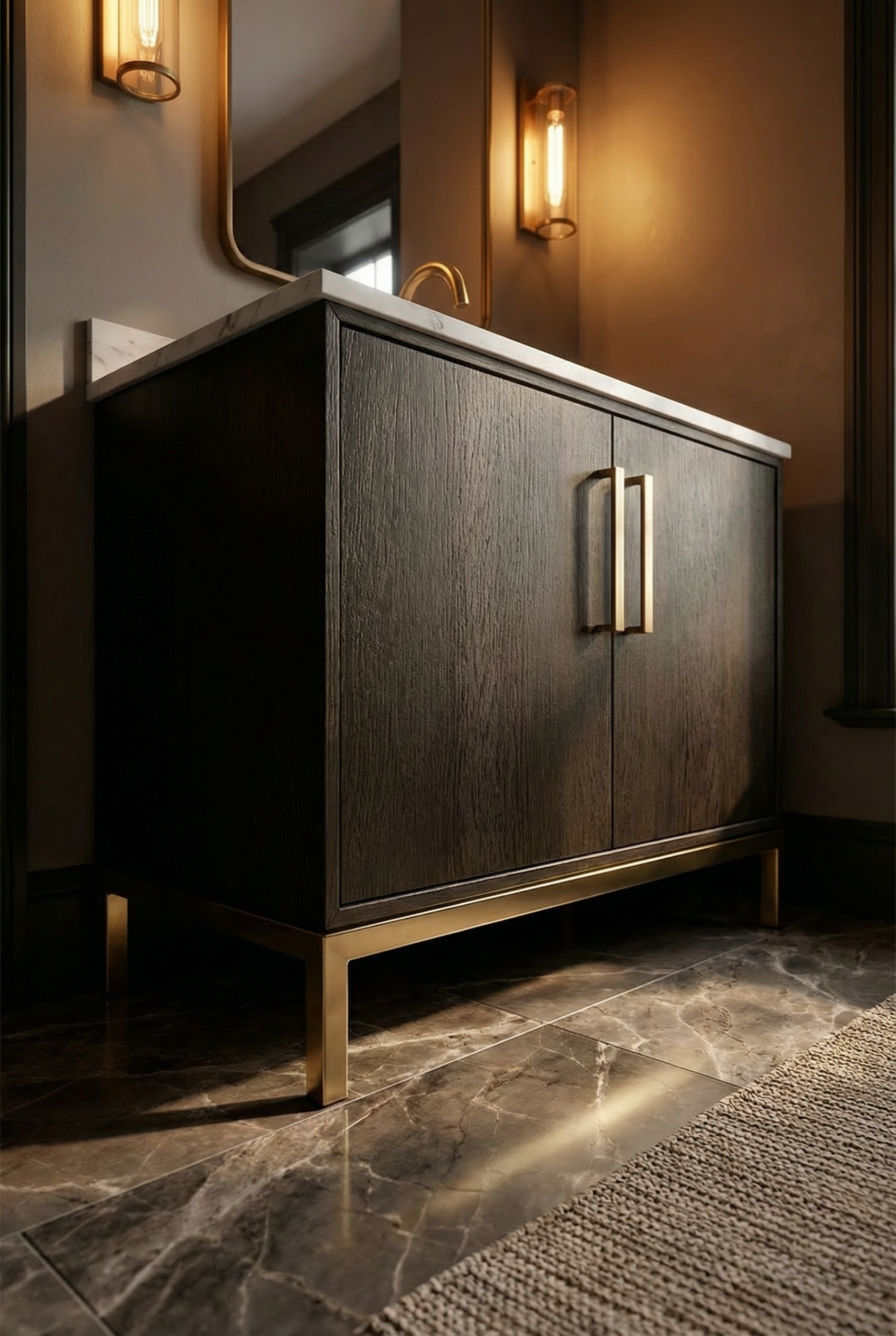 Quality Materials Built for Half Bathrooms