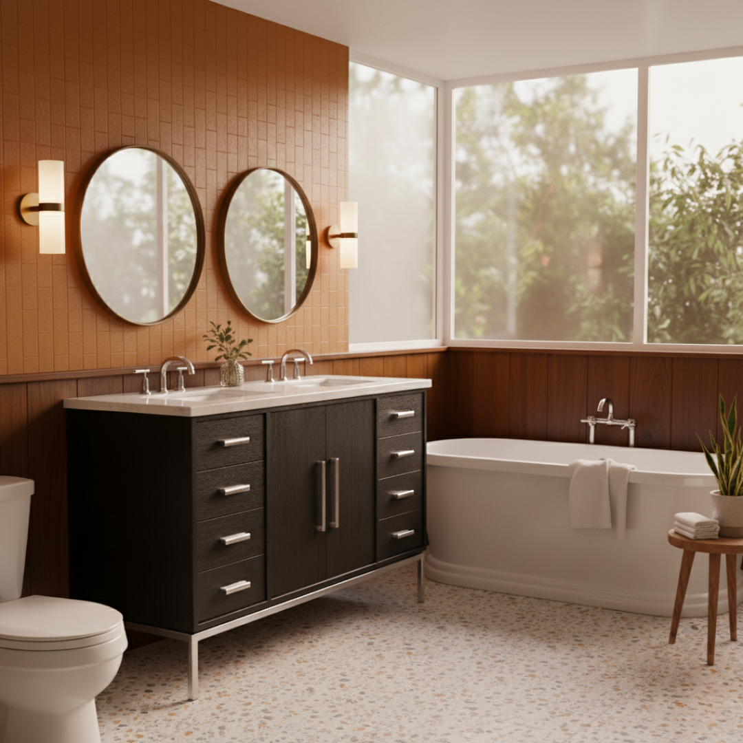 Mid-Century Modern Vanities by Configuration