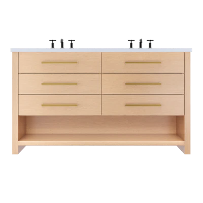 Boca Double Drawer Bath Vanity