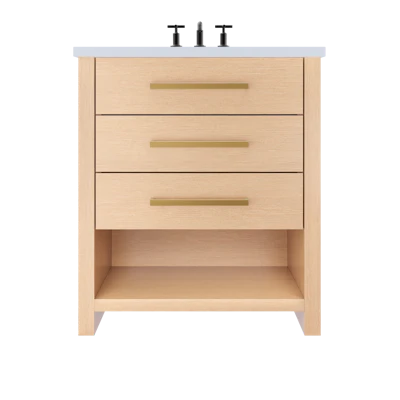 Boca 3-Drawer Single Bath Vanity