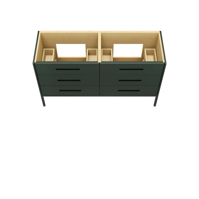Ellis Double Drawer Bath Vanity - image 3 - base