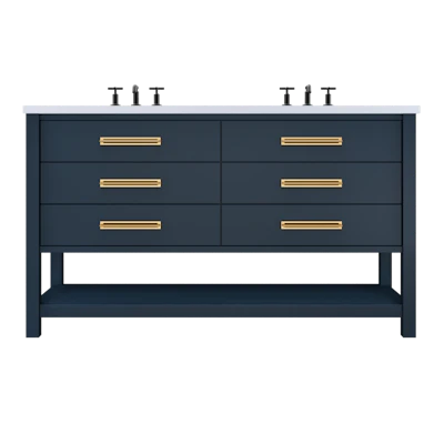 Kiawah Double Drawer Bath Vanity