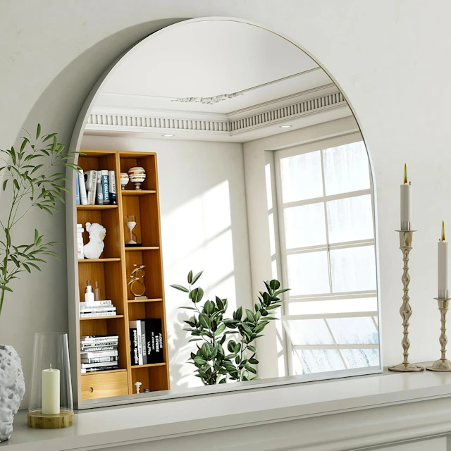Arched Bathroom Mirror - angle 3 - other