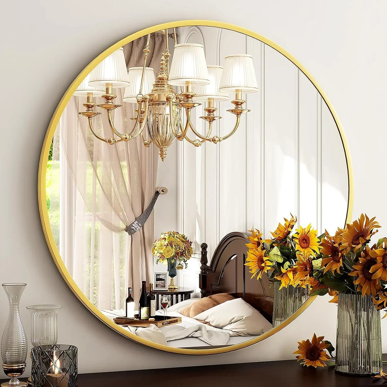 Bathroom Round Mirror