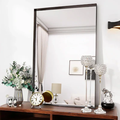 Wall Mounted Metal Frame Mirror