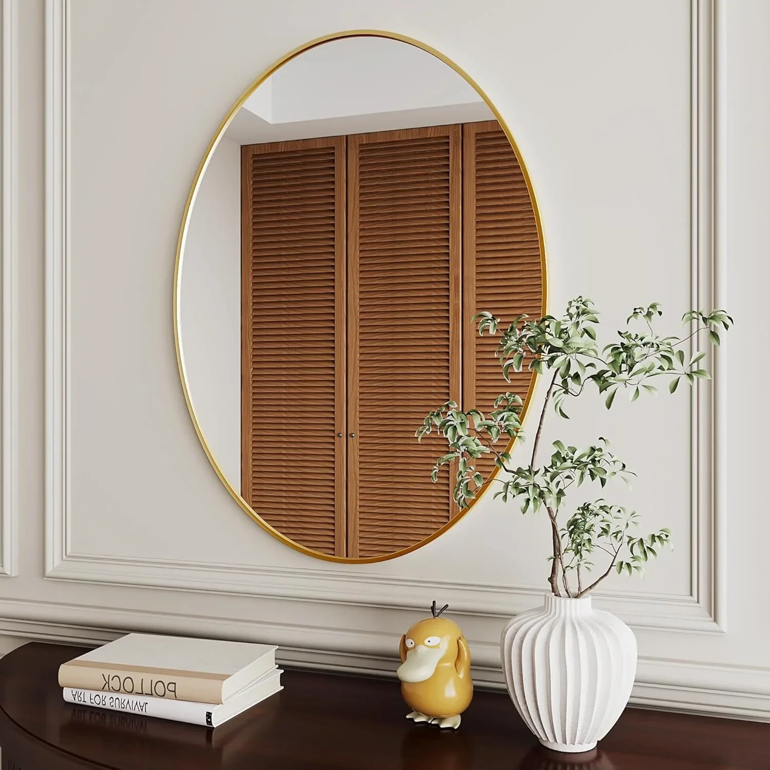 Oval Wall Mirror