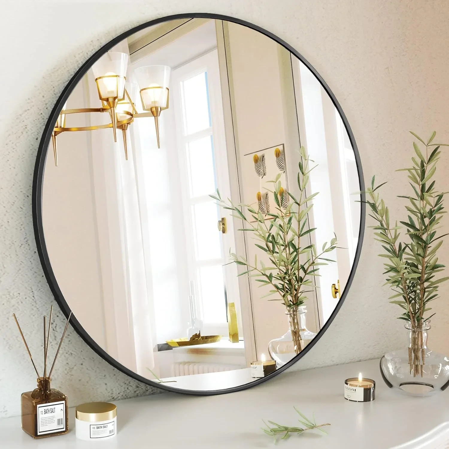 Bathroom Round Mirror