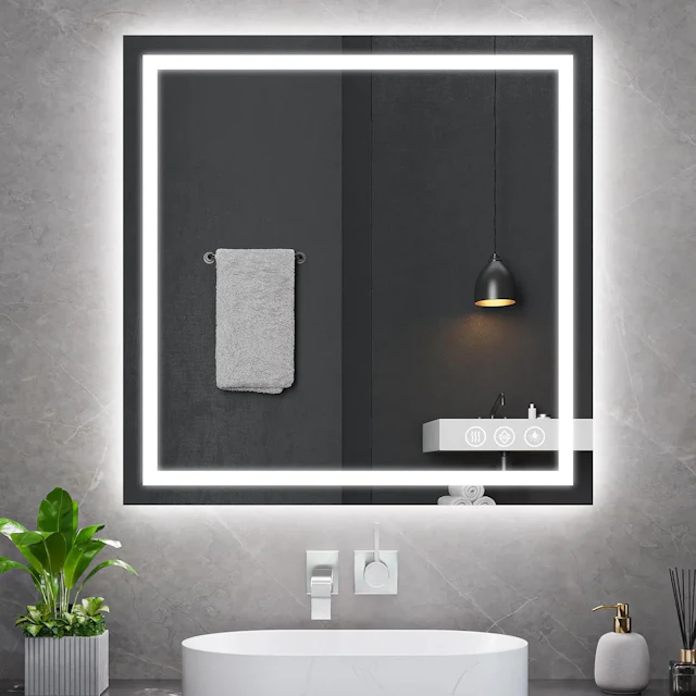 Tempered Glass LED Bathroom Mirror - angle 10 - other