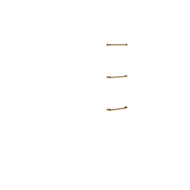 Alexandra Three-Drawer Single Bath Vanity - image 2 - hardware