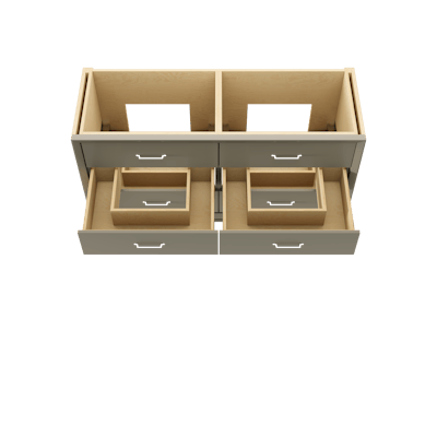 Alexandra Double Drawer Bath Vanity - image 4 - base