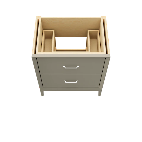 Alexandra Two-Drawer Single Bath Vanity - image 3 - base
