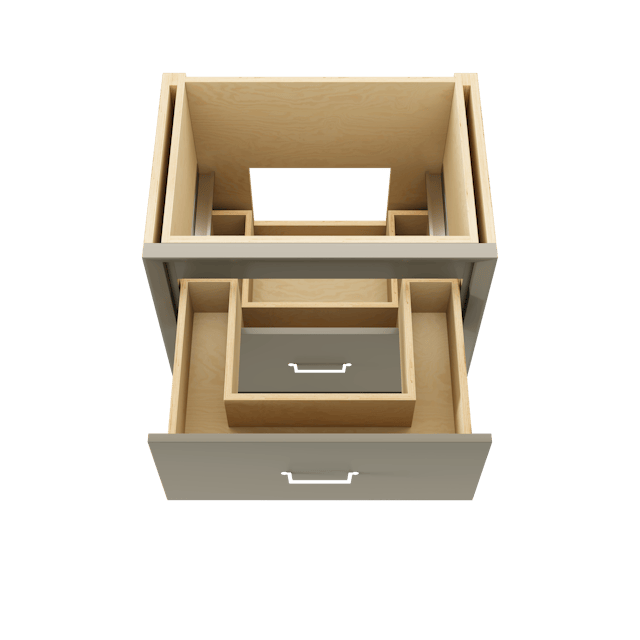 Alexandra Two-Drawer Single Bath Vanity - image 4 - base