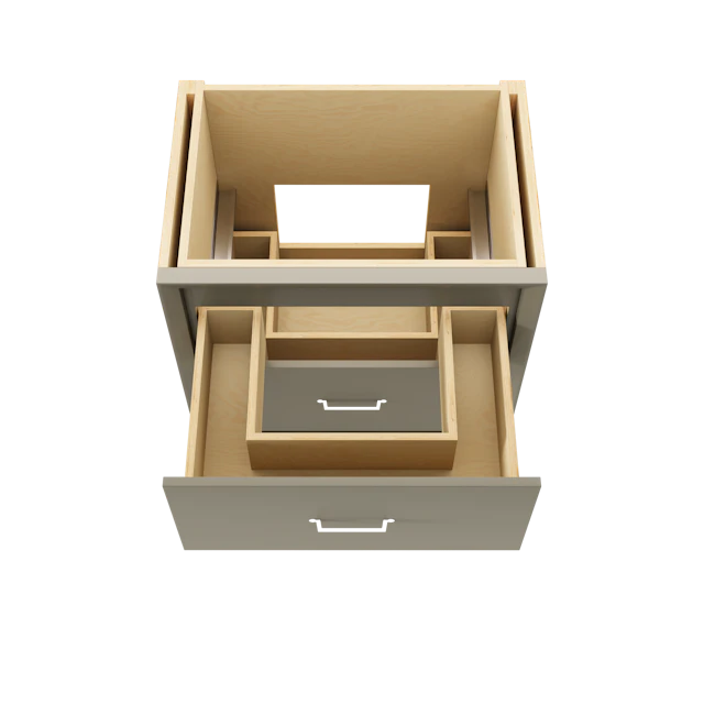 Alexandra Two-Drawer Single Bath Vanity - image 4 - base