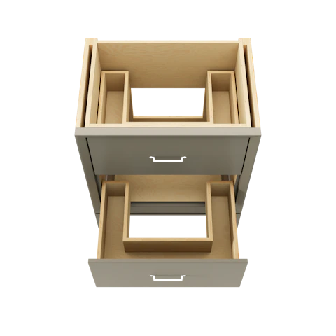 Alexandra Two-Drawer Single Bath Vanity - image 5 - base