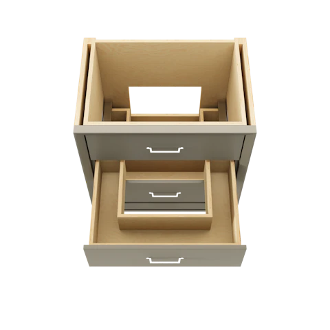 Alexandra Three-Drawer Single Bath Vanity - image 4 - base