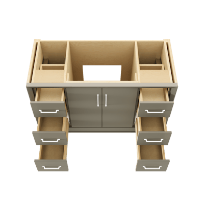 Alexandra Single Extra Wide Bath Vanity - image 4 - base