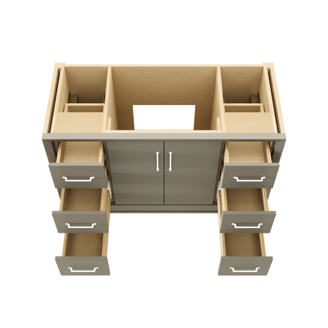 Alexandra Single Extra Wide Bath Vanity - image 4 - base