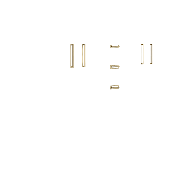 Avalon Double Bath Vanity - image 2 - hardware