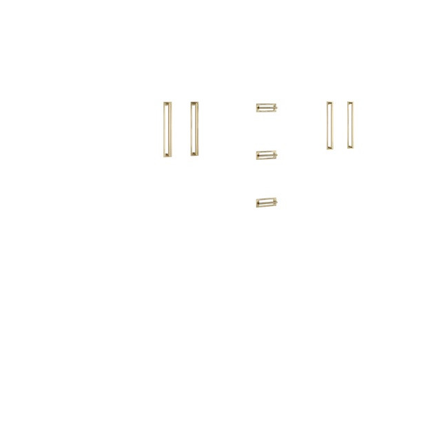 Avalon Double Bath Vanity - image 2 - hardware