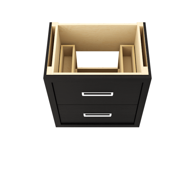 Avalon Two-Drawer Single Bath Vanity - image 3 - base