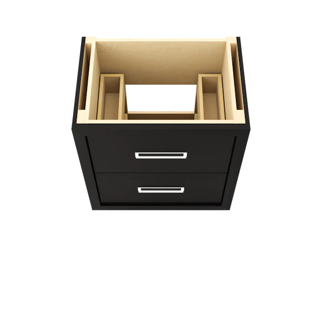 Avalon Two-Drawer Single Bath Vanity - image 3 - base