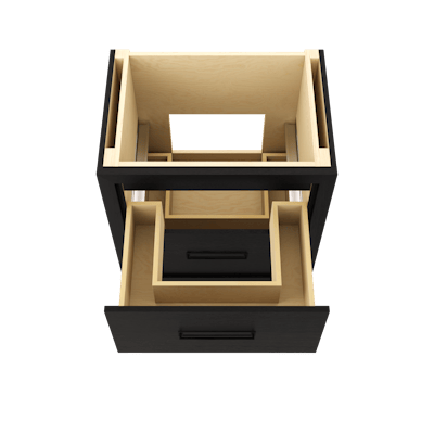 Avalon Two-Drawer Single Bath Vanity - image 4 - base