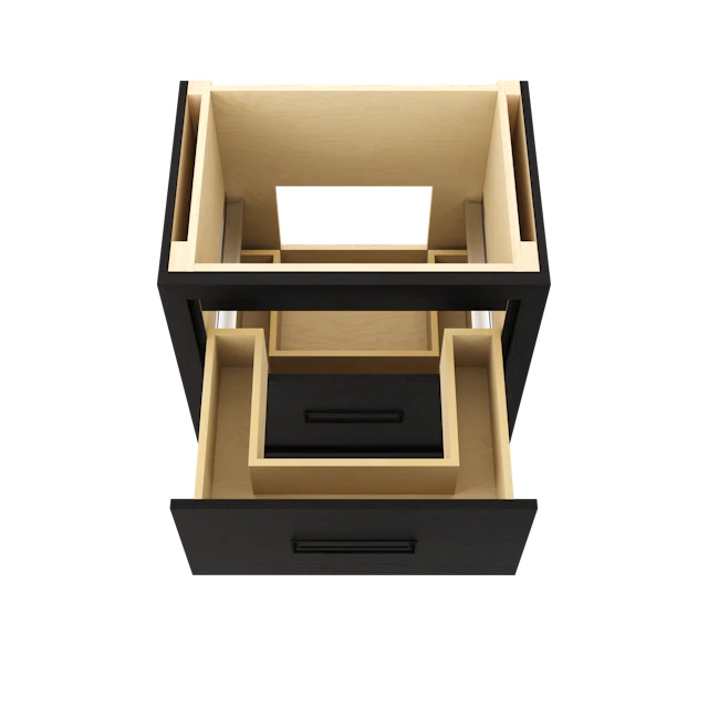 Avalon Two-Drawer Single Bath Vanity - image 4 - base