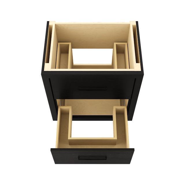 Avalon Two-Drawer Single Bath Vanity - image 5 - base