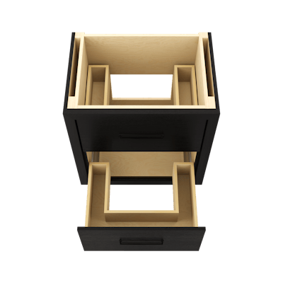 Avalon Two-Drawer Single Bath Vanity - image 5 - base