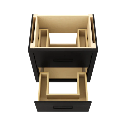 Avalon Two-Drawer Single Bath Vanity - image 5 - base