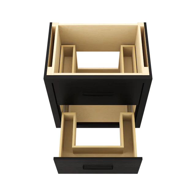 Avalon Two-Drawer Single Bath Vanity - image 5 - base