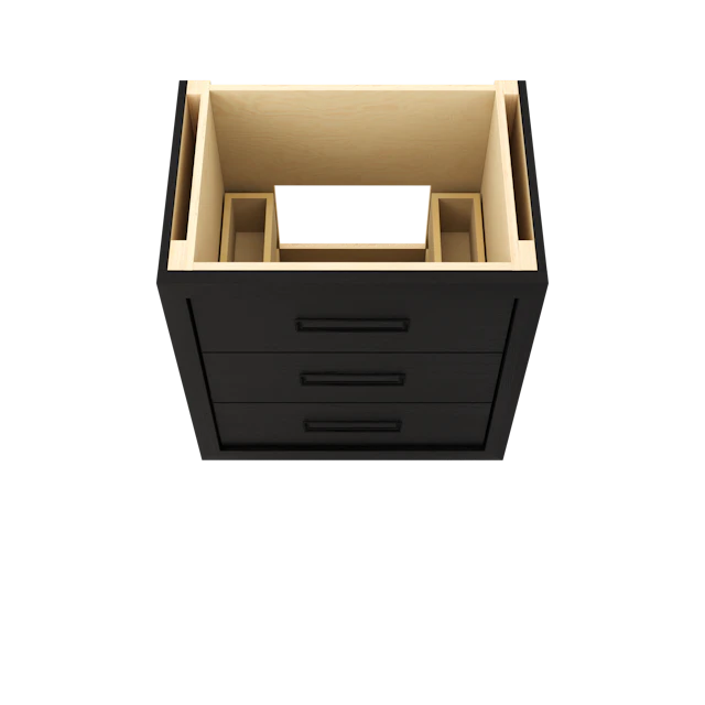Avalon Three-Drawer Single Bath Vanity - image 3 - base