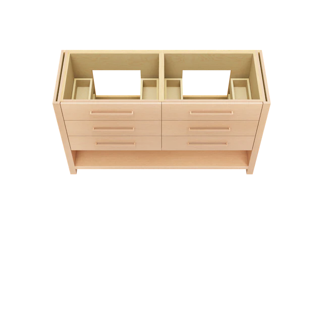 Boca Double Drawer Bath Vanity - image 3 - base