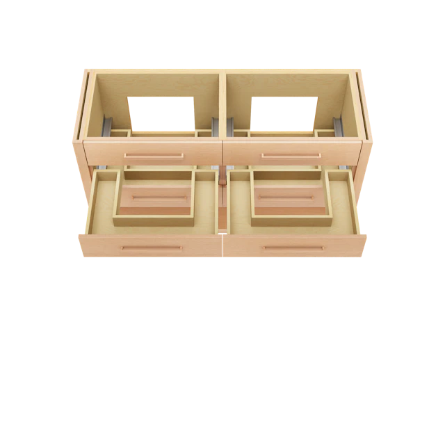 Boca Double Drawer Bath Vanity - image 4 - base