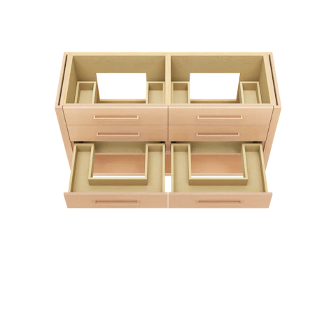 Boca Double Drawer Bath Vanity - image 5 - base