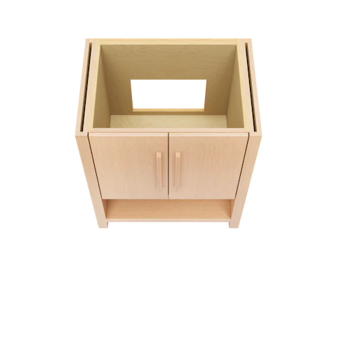 Boca Single Bath Vanity - image 3 - base