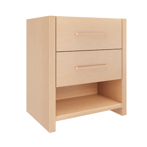 Boca 2-Drawer Single Bath Vanity - image 2 - base