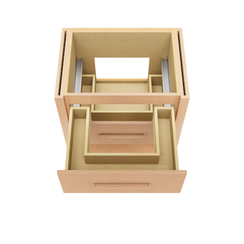Boca 2-Drawer Single Bath Vanity - image 4 - base