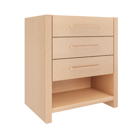 Boca 3-Drawer Single Bath Vanity - image 2 - base