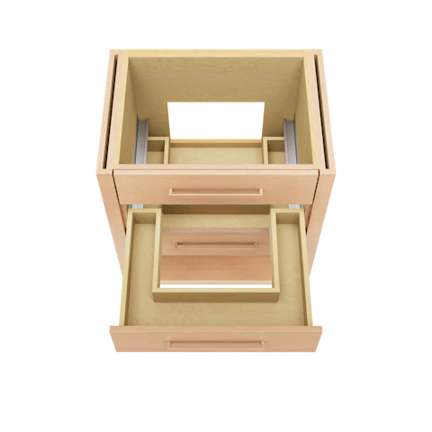 Boca 3-Drawer Single Bath Vanity - image 4 - base