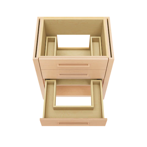 Boca 3-Drawer Single Bath Vanity - image 5 - base