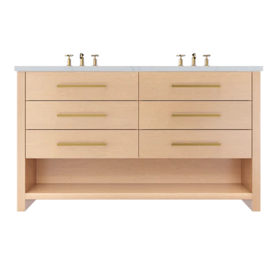 Boca Double Drawer Bath Vanity