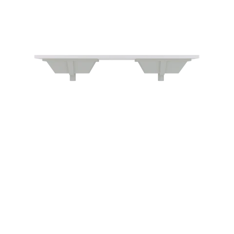 Rift White Oak Double Bath Vanity - image 1 - countertop