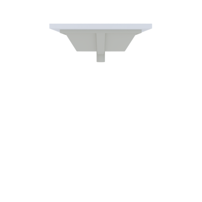 Silestone® Quartz Vanity Top - Single Rectangle Centered Sink - image 1 - countertop